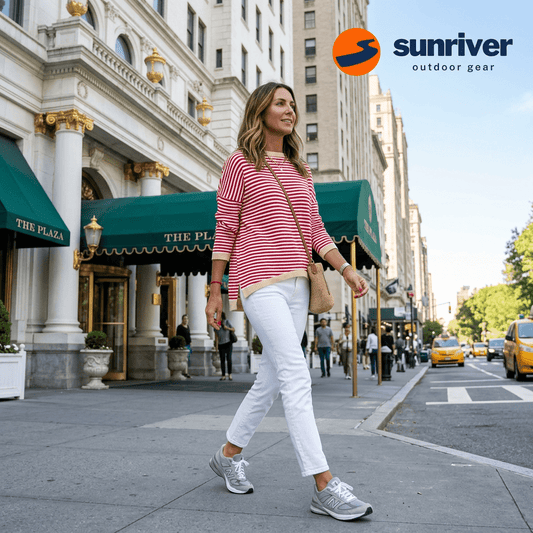 Striped Oversized Sweater - Sunriver Gear