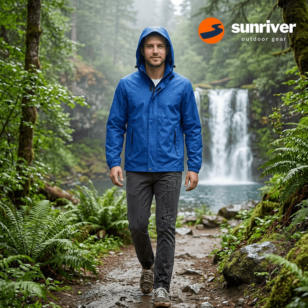 Sunriver Men's Rain Jacket - Sunriver Gear