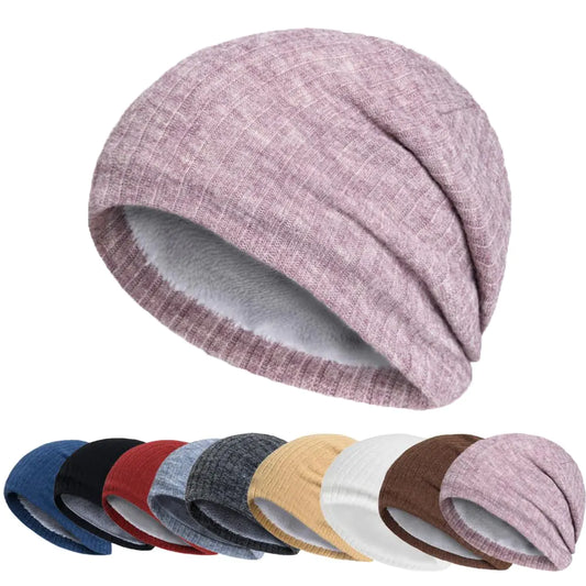 Soft Fleece Cuffed Beanie