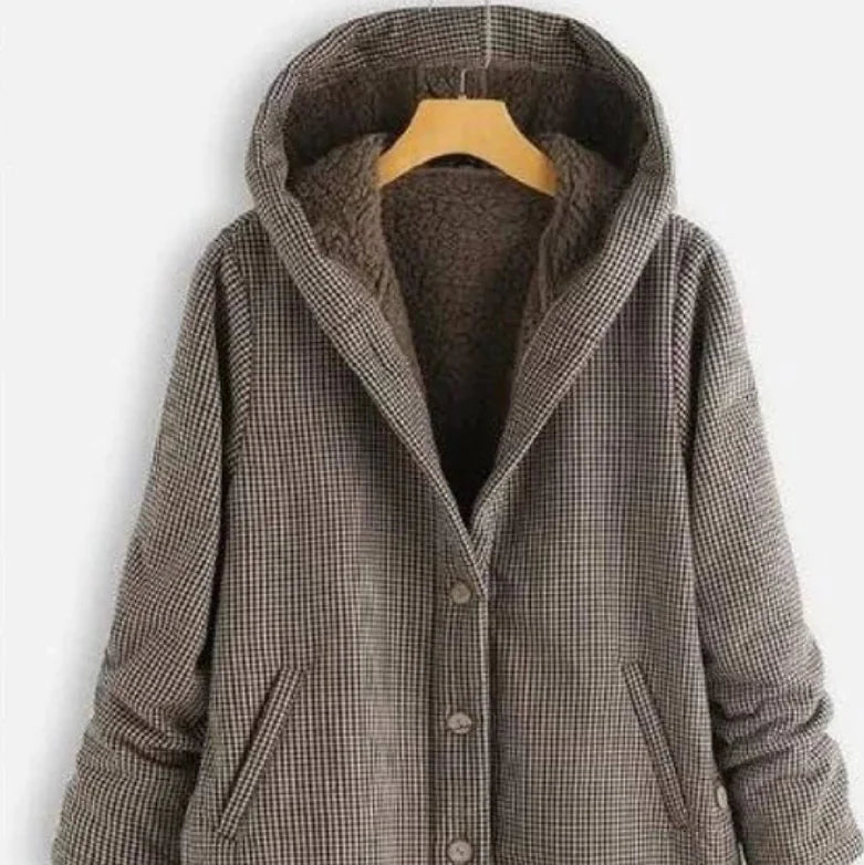Stylish Ventage Jacket With Hood